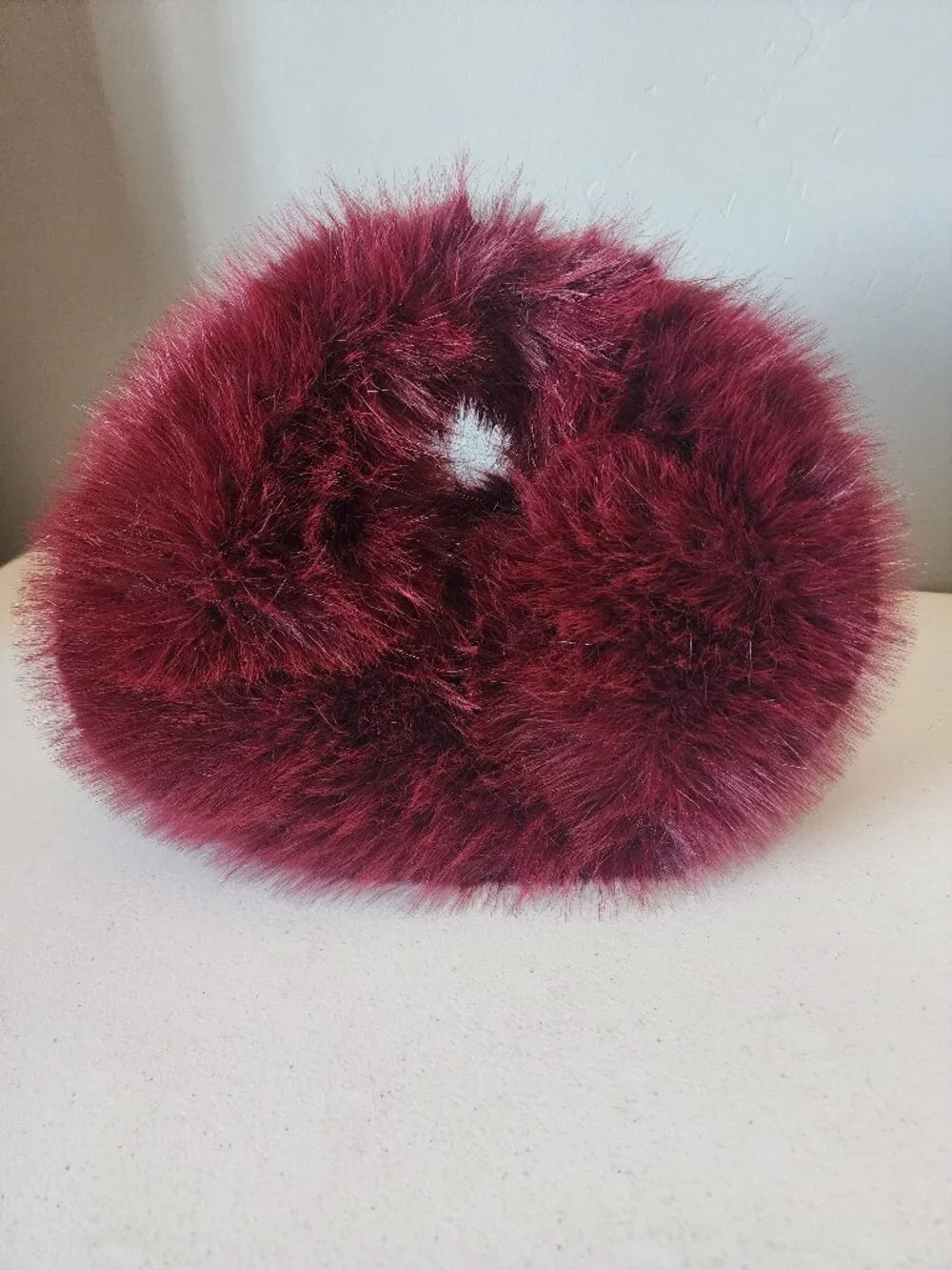 Naked Wardrobe Faux Fur Hobo 